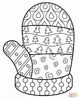 Mitten coloring page  Free Printable Coloring Pages sketch template
