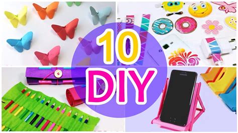 5 Minute Crafts To Do When You're BORED! 10 Quick and Easy DIY Ideas! Amazing DIYs & Craft Hacks ...