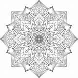 Mandala Coloring Designs sketch template
