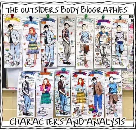 Characterization Quick Writing For The Outsiders Novel Study - Study All Knight