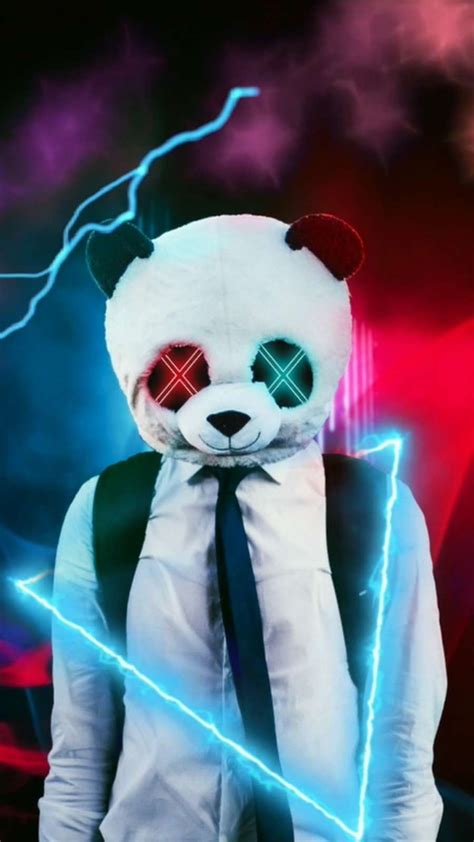 Neon Pandas Wallpapers - Wallpaper Cave