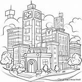 Hospital Coloring Pages  Free & Printable sketch template