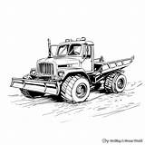 Snow Plow Coloring Pages  Free & Printable sketch template