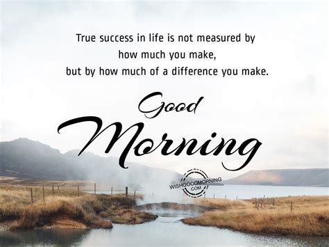 Good Morning Quotes For Success