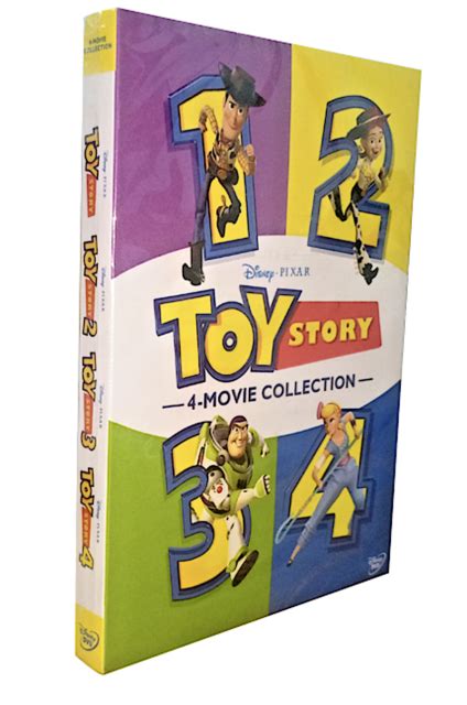 Toy Story 1-4 (DVD 6 Disc Set, 2019 - 4 Movie Collection) New & Sealed FREE Ship | eBay