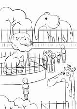 Zoo Animals Coloring Page  Free Printable Pages For Kids sketch template