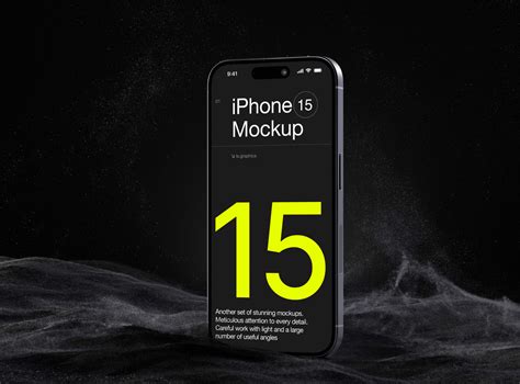 iPhone 15 Pro Free Mockup