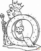Letter Q Is For Queen coloring Page  Free Printable Coloring Pages sketch template