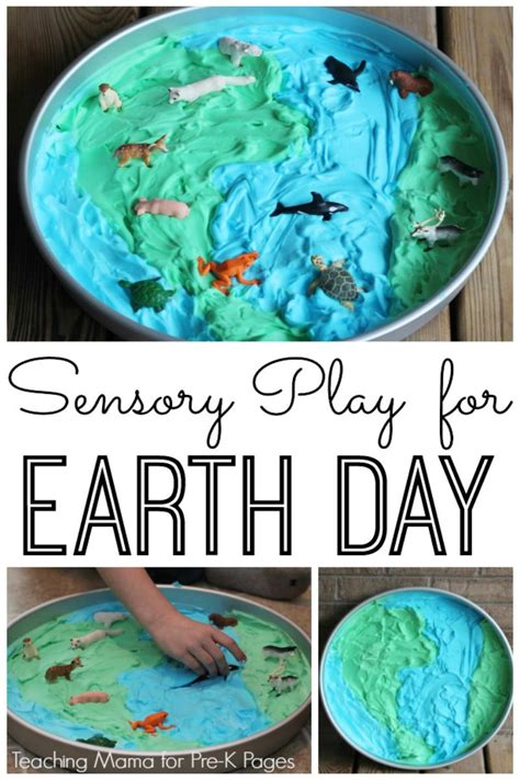 Sensory Play Activity for Earth Day - Pre-K Pages | Earth day activities, Earth day projects ...