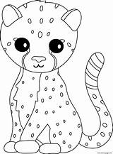 Cheetah Coloring Page Printable sketch template