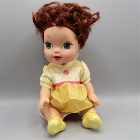 MATTEL DISNEY ROYAL Nursery Baby Princesses Doll Belle Yellow Dress Doll $10.40 - PicClick