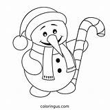 Snowman Coloring Pages Free Printable PDF sketch template