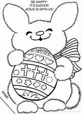 Sunday School Easter Coloring Pages Printable sketch template