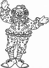 Clown Coloring Page WeColoringPage 009  Wecoloringpagecom sketch template