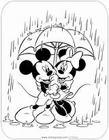 Coloring Pages  Mickey And Minnie Mouse sketch template