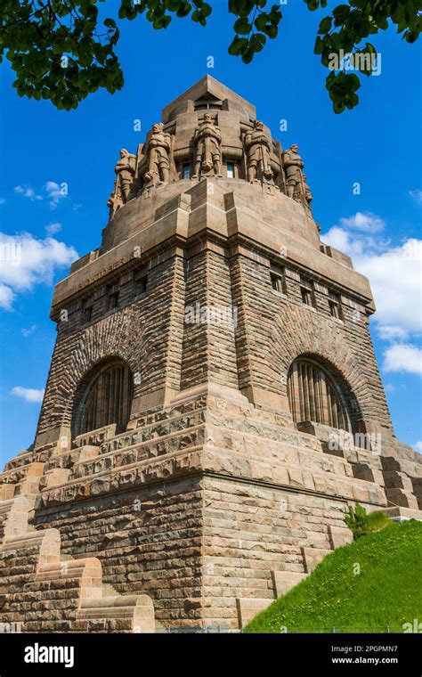 Leipzig Monument to the Battle of the Nations Stock Photo - Alamy