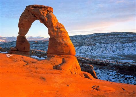 Arches National Park At Sunset Free Stock Photo - Public Domain Pictures