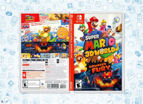 Super Mario 3D World Bowser's Fury Cover Art: - Etsy Australia