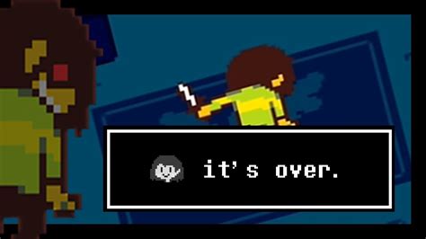 DELTARUNE ending | Chapter 1 - YouTube