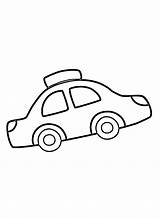 Children Toy Car Coloring Page  Free Printable Pages sketch template