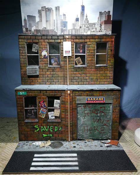 Iraqi Street Diorama By Hazrinphixel Desenhos De Arquitetura, Maquete ...