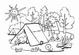 Camping Coloring Pages  Best For Kids sketch template
