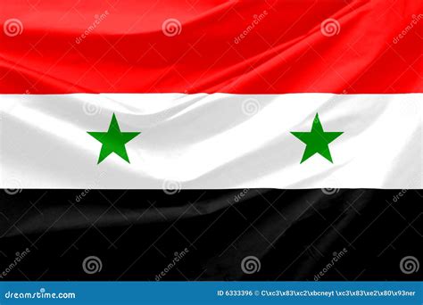 Syria Flag stock illustration. Illustration of icon, republic - 6333396