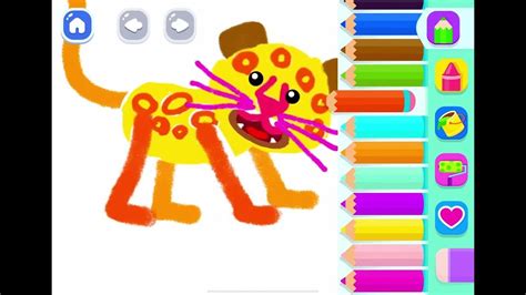 Bini Bambini Draw Zoo Animal Jaguar |Boopanpankids - YouTube