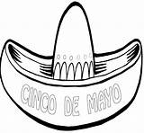 Sombrero Coloring Pages  Free Printable For Kids sketch template