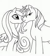 Mlp Princess Cadence Coloring Pages sketch template