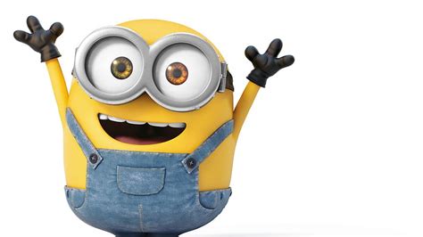 Hello!, minion, movie, hello, yellow, blue, card, despicable me 2, HD wallpaper | Peakpx