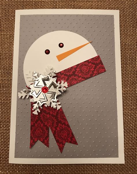 Snowman Christmas Card | Snowman christmas cards, Cards, Christmas cards