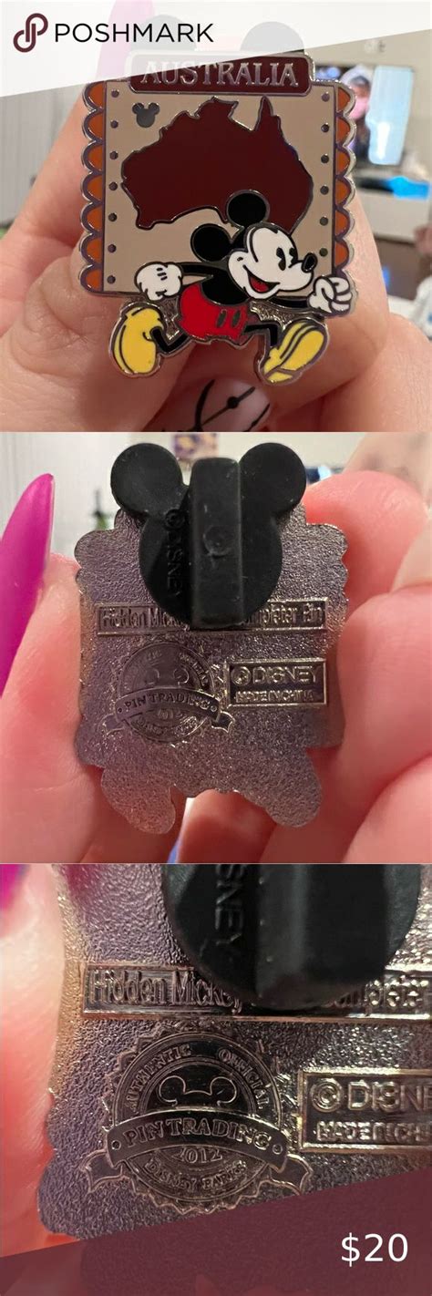 Disney Pin 2012 Mickey Mouse Australia Hidden Mickey Completer Pin in 2022 | Completed pins ...