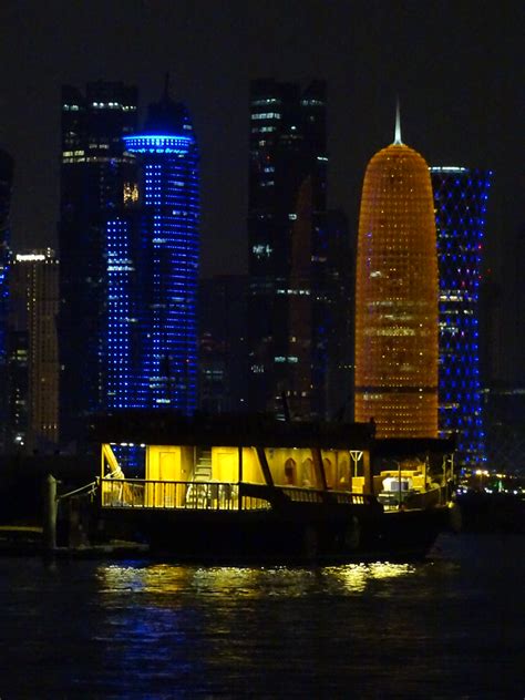 Doha by Night - Along the Corniche - Doha - Qatar - 02 | Flickr