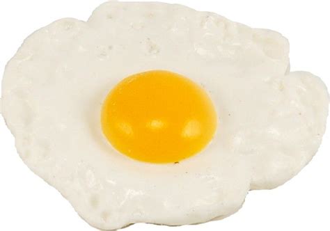 Fried Egg fake food - FAKE FOOD - Decorcentral.com - Flora-cal Products | Fake food, Food ...