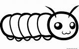Caterpillar Coloring Pages sketch template