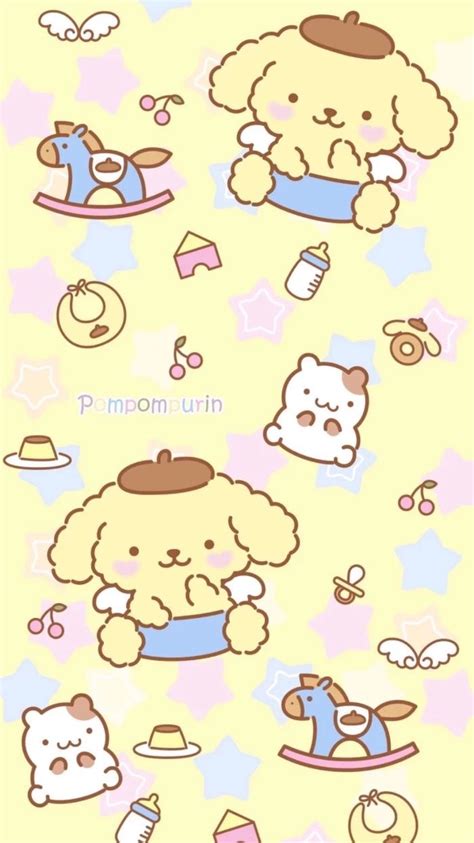 Pin by Pankeawป่านแก้ว on Pom pom purin | Hello kitty wallpaper, Cute ...