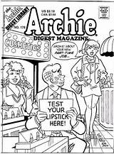 Coloring Page Archie Comic Publications Inc Https//wwwpinterest  sketch template