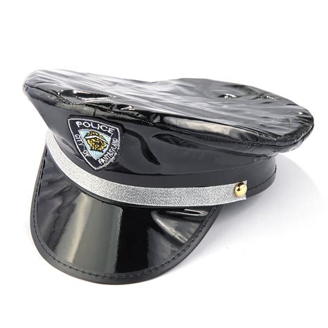 PVC Police Hat | Cybershop