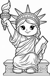 Statue Of Liberty Coloring Pages  ColoringDraftcom sketch template