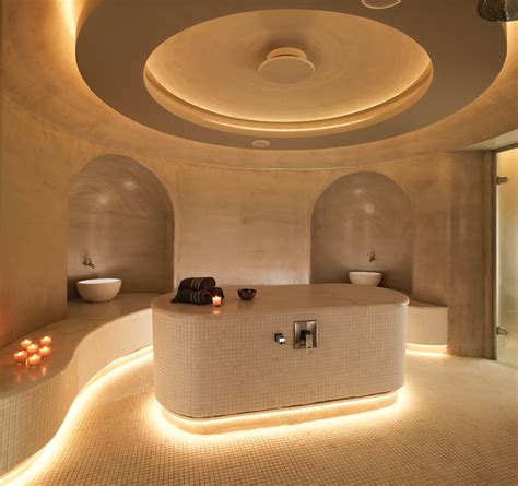 The Hammam - Mykonos Riviera Hotel & Spa | Spa interior design, Spa interior, Spa decor