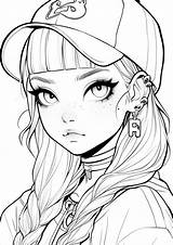 Anime coloring pages – Artofit sketch template