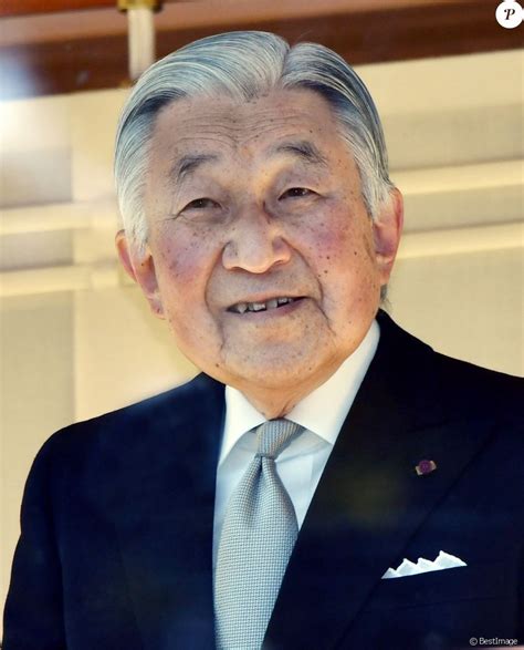 L'empereur Akihito du Japon lors de la cérémonie des voeux de l ...