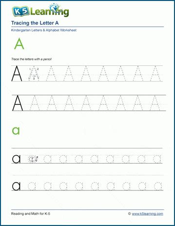 Free Alphabet Tracing Worksheets For Preschoolers Pdf : Worksheets Free Is For Rain Alphabet ...