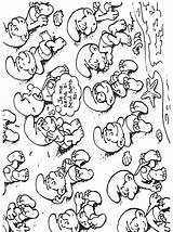 Puffi Da colorare 40 • Disegni Colorare sketch template