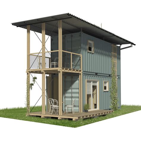 2 Story Shipping Container Home Plans