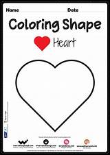 Heart Coloring Page  Free Printable PDF For Kindergarten sketch template