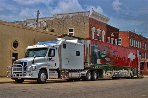 Freightliner Semi Truck with Custom Sleeper Photograph by Tim McCullough - Fine Art America