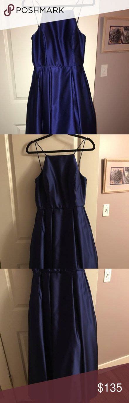 Dress Blue Royal Navy 26+ Ideas | Lace white dress, Navy blue prom dresses, Dresses