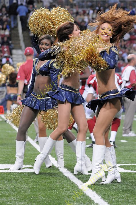 Rams cheerleaders 11/22/09 - Ricky-RickPhotography